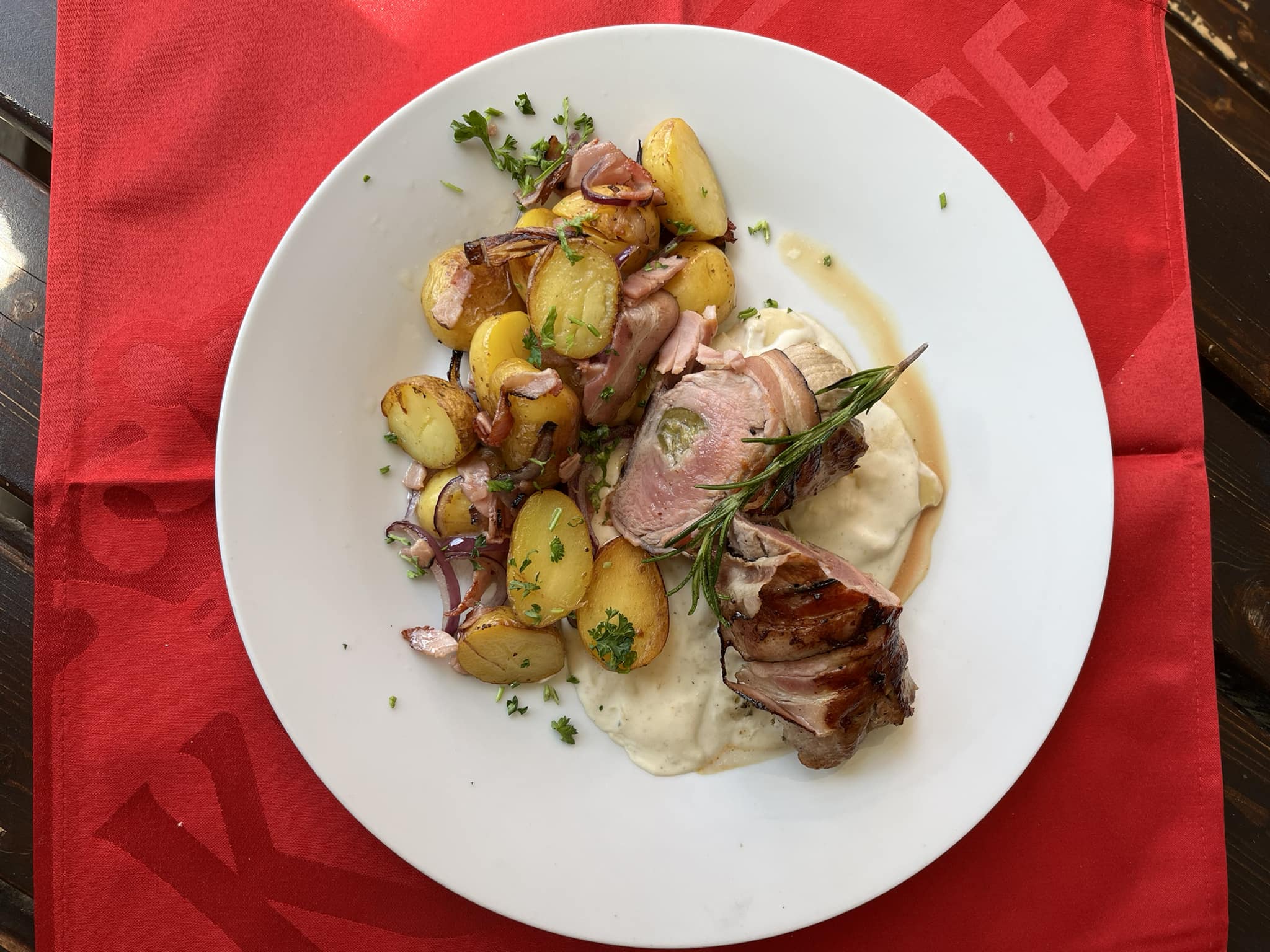 Jídlo v Restauraci Na Verandě